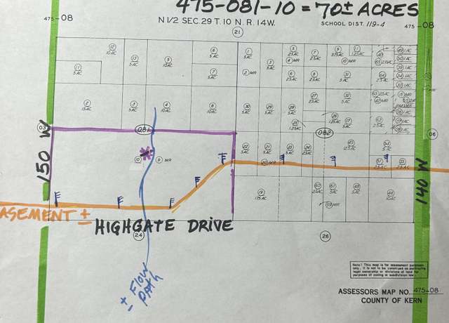 Property at 250 Street West & Highgate Dri, Rosamond, CA 93560