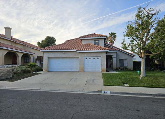 Property at 403 Sunrise, Palmdale, CA 93551, 5 beds, 3 baths