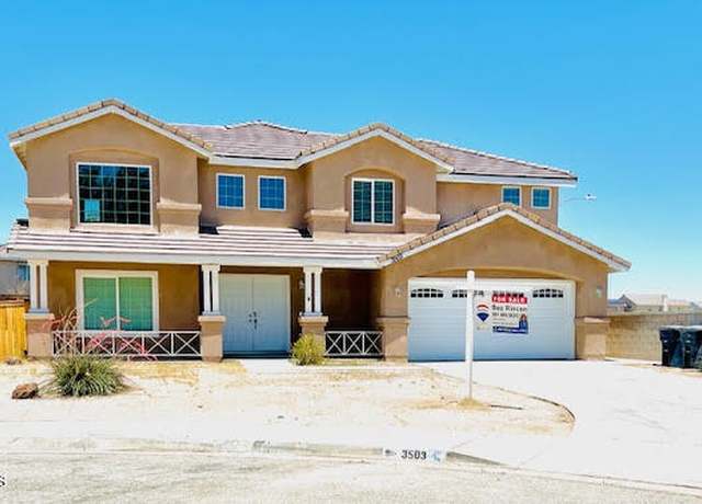 Property at 3503 Glenridge Ave Ave, Rosamond, CA 93560, 4 beds, 2.5 baths