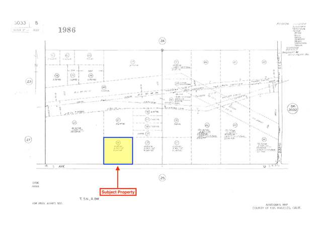 Property at Avenue U Near 233rd St E, Palmdale, CA 93591