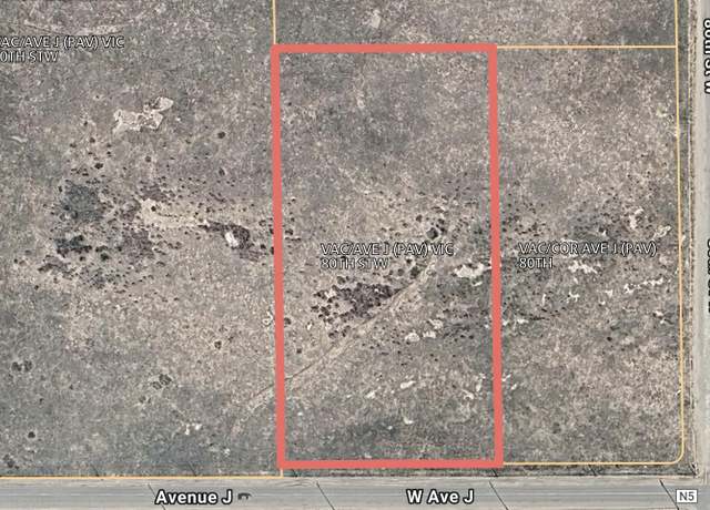 Property at W Avenue J Pav Vic 80th St W, Lancaster, CA 93536