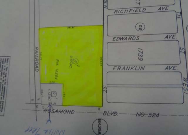 Property at 1605 W Rosamond Blvd. Blvd, Rosamond, CA 93560