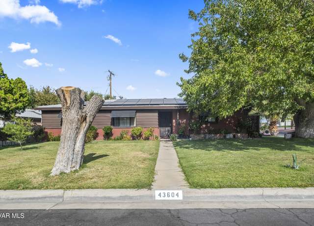 Property at 43604 Fern Ave, Lancaster, CA 93534, 4 beds, 2 baths