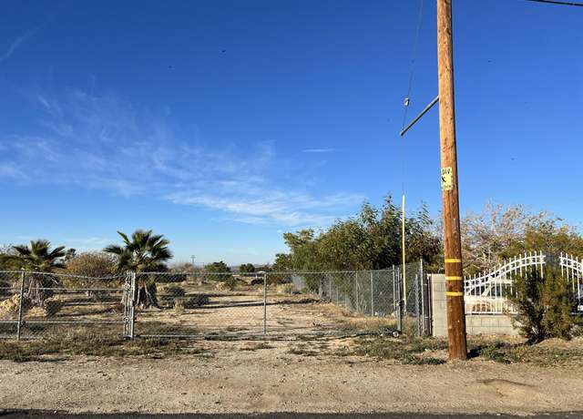 Land For Sale In Pearblossom Ca