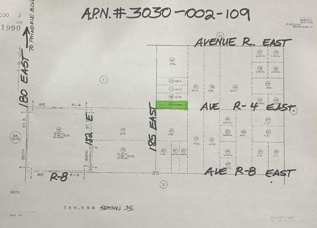 Property at 185 East & Ave R-4 E, Palmdale, CA 93550