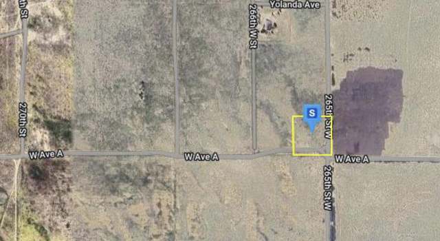 Photo of 265th W And Ave A St, Rosamond, CA 93560