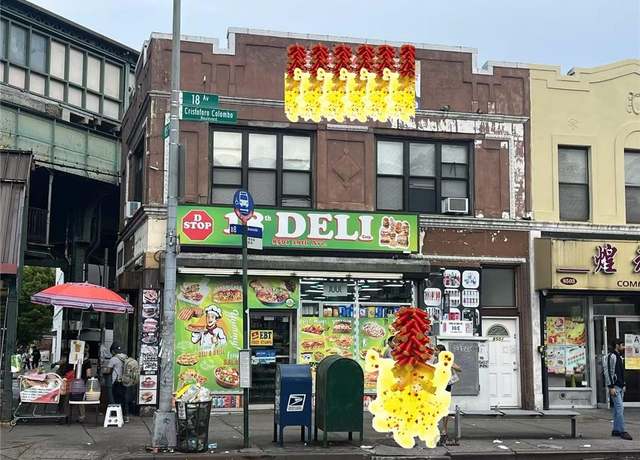Property at 8501 18th Ave, Brooklyn, NY 11214, 3 beds, 2 baths