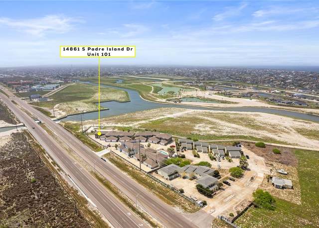 Property at 14861 S Padre Island Dr #101, Corpus Christi, TX 78418, 3 beds, 2.5 baths