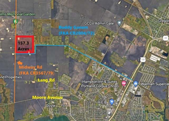 Property at NEC Buddy Ganem @ Midway Fka Cr2004/72 & Cr3567/79, Portland, TX 78374