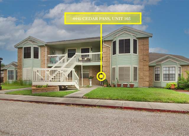 Property at 4445 Cedar Pass Dr #103, Corpus Christi, TX 78413, 2 beds, 2 baths