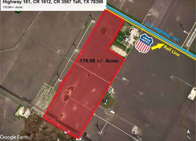 Property at 0000 Hwy 181 Cr 1612 Cr 3567, Taft, TX 78390