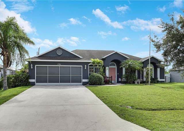 Property at 1761 SW Cinema St, Port St Lucie, FL 34953, 4 beds, 2 baths