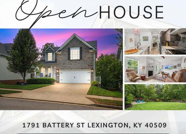 Property at 1791 Battery St, Lexington, KY 40509, 4 beds, 3.5 baths