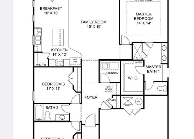 Property at 105 Clearwater Dr, Nicholasville, KY 40356, 3 beds, 2 baths