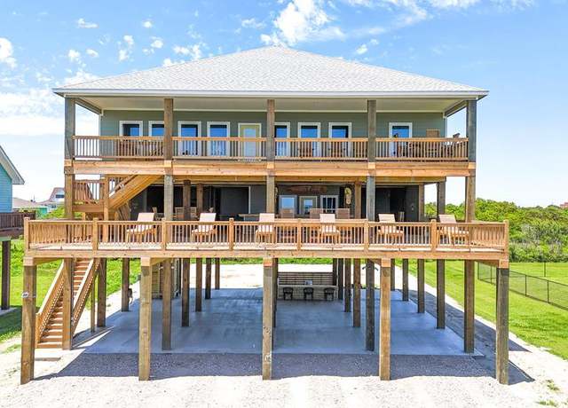 Property at 335 Atkinson, Crystal Beach, TX 77650, 4 beds, 4.5 baths