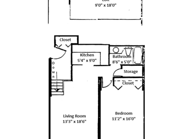 Property at 447 7 W 45th St Unit 1B, New York, NY 10036, 1 bed, 1 bath