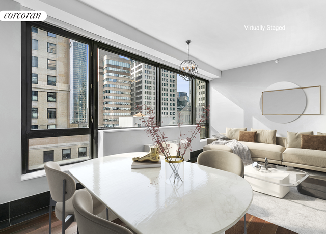 Property at 40 Broad St Unit 28A, New York City, NY 10004, 1 bed, 1.5 baths
