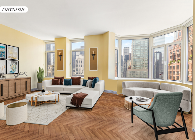 Property at 400 E 51st St Unit 14A, New York City, NY 10022, 2 beds, 3 baths