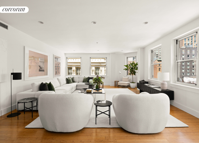 Property at 130 Fulton St Unit 11B, New York City, NY 10038, 3 beds, 3 baths