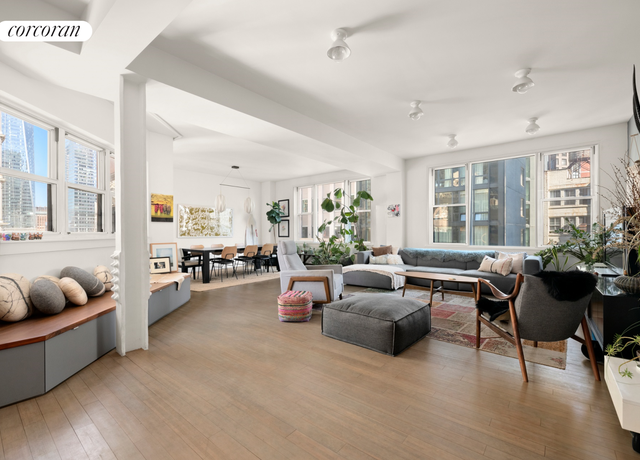Property at 130 Fulton St Unit 12A, New York City, NY 10038, 3 beds, 2 baths