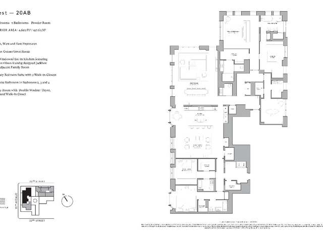 Property at 555 W 22nd St Unit 20AB, New York, NY 10011, 4 beds, 5.5 baths