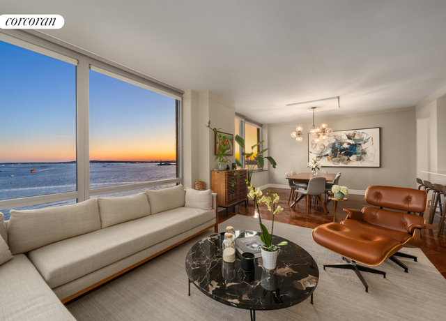 Property at 10 Little West St Unit 22E, New York City, NY 10004, 3 beds, 3 baths