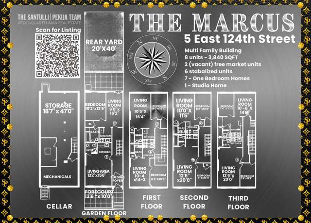 Property at 5 E 124th St, New York City, NY 10035, 8 beds, 8 baths