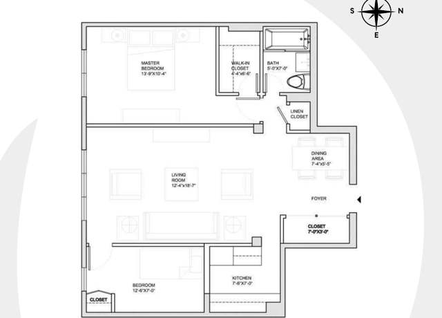 Property at 140 7th Ave Unit 4M, New York City, NY 10011, 2 beds, 1 bath