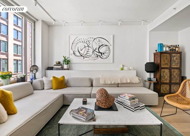 Property at 130 W 19th St Unit 8D, New York City, NY 10011, 1 bed, 2 baths