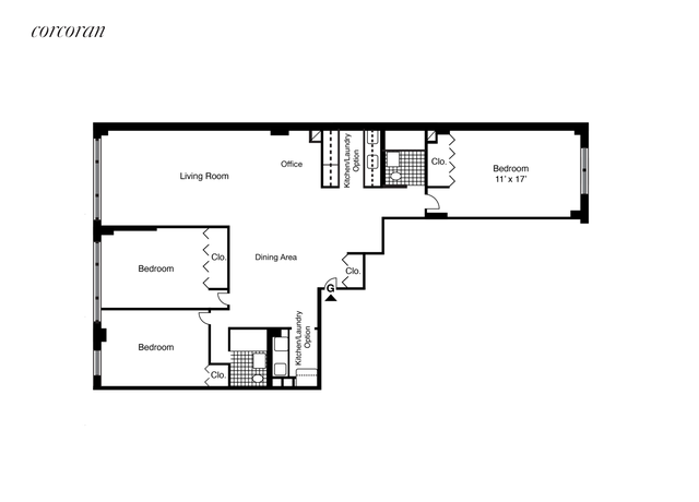 Property at 201 E 37th St Unit 4FG, New York City, NY 10016, 3 beds, 2 baths