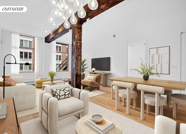 Property at 124 W 24th St Unit 4B, New York City, NY 10011, 1 bed, 2 baths