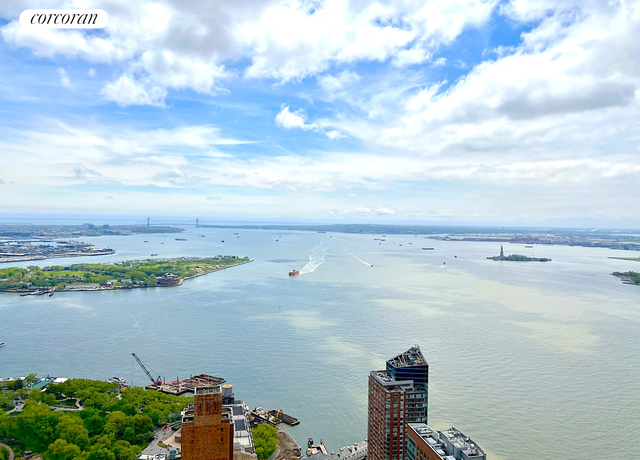 Property at 50 West St Unit 55B, New York City, NY 10006, 2 beds, 2.5 baths