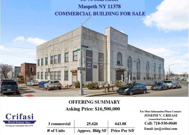 Property at 56-70 58th St, New York City, NY 11378, 3 baths