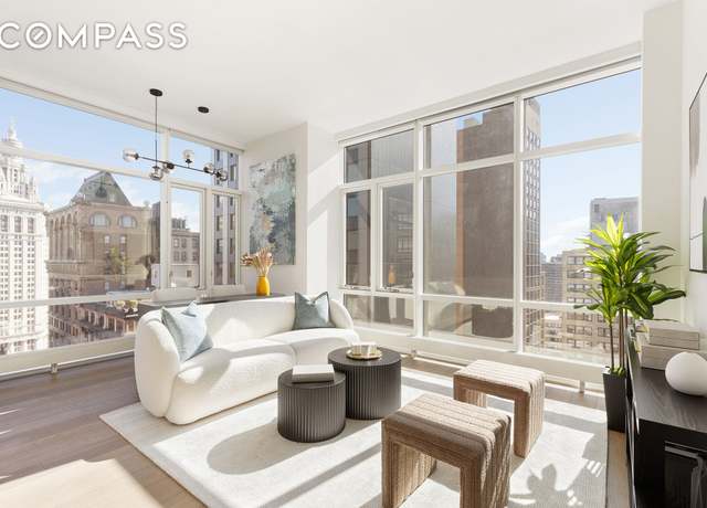 Property at 5 Beekman St Unit 21B, New York City, NY 10038, 1 bed, 1 bath