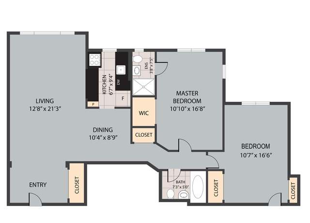 Property at 3850 Hudson Manor Ter Unit 6DE, New York City, NY 10463, 2 beds, 2 baths