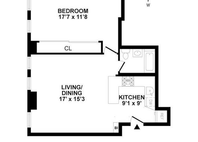 Property at 4 5 Lexington Ave Unit 5D, New York, NY 10010, 1 bed, 1 bath