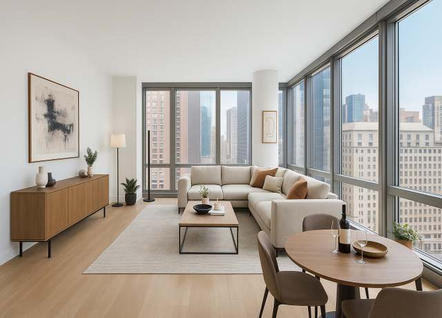 Property at 310 W 52nd St Unit 17A, New York City, NY 10019, 1 bed, 1.5 baths