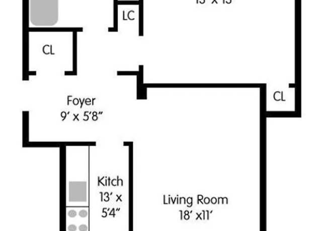 Property at 345 W 145th St Unit 5A1, New York City, NY 10031, 1 bed, 1 bath