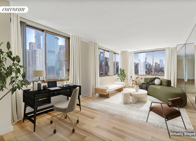 Property at 350 W 50th St Unit 28B, New York City, NY 10019, 2 beds, 2 baths
