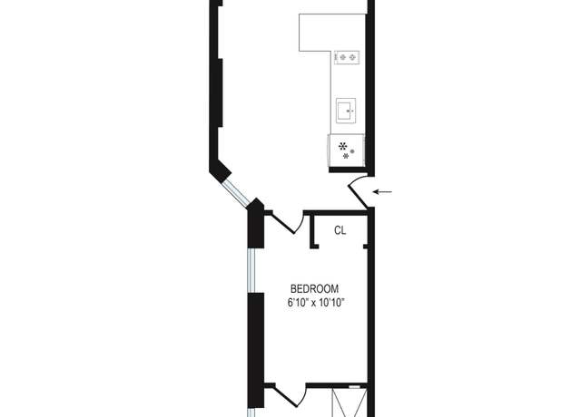 Property at 349 W 44th St Unit 1FE, New York City, NY 10036, 1 bed, 1 bath