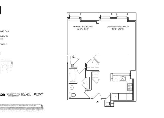 Property at 25 Broad St Unit 17-P, New York City, NY 10004, 1 bed, 1 bath