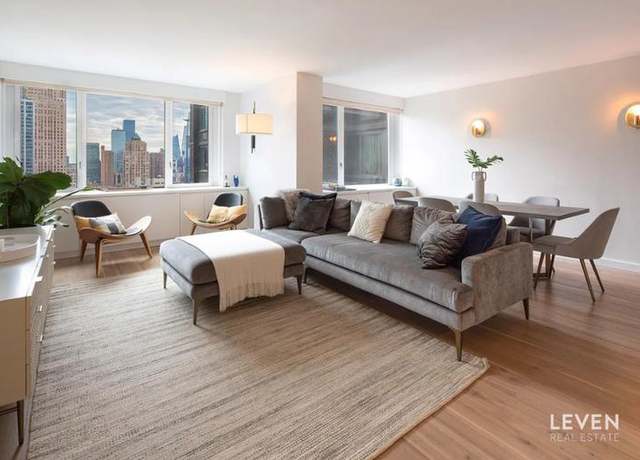 Property at 322 W 57th St Unit 33P2, New York City, NY 10019, 1 bed, 2 baths