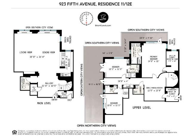 Property at 923 5th Ave Unit 11/12E, New York, NY 10021, 3 beds, 3.5 baths