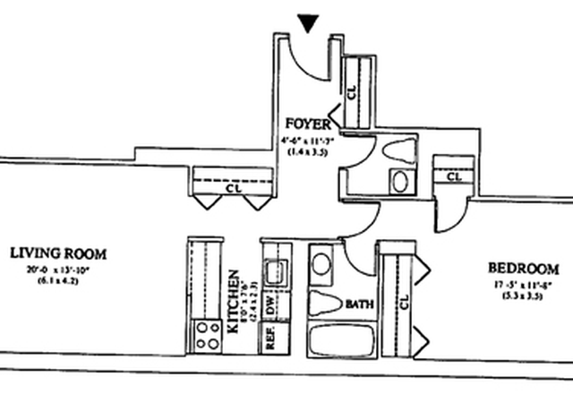 Property at 350 11 Albany St Unit 11A, New York, NY 10280, 1 bed, 1.5 baths