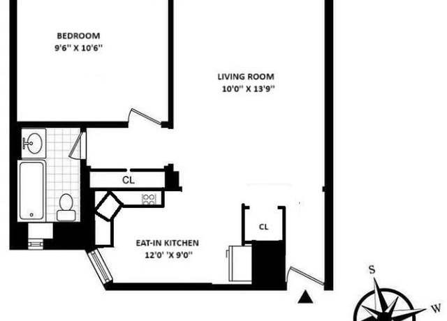 Property at 25 W 64th St Unit 1-B, New York, NY 10023, 1 bed, 1 bath