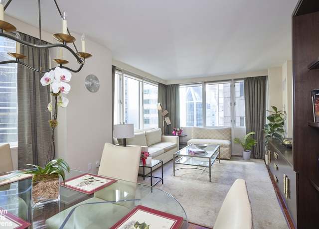Property at 60 E 55th St Unit 15D, New York City, NY 10022, 1 bed, 1 bath
