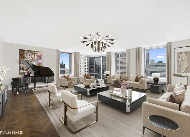 Property at 15 W 53rd St Unit 37AF, New York City, NY 10019, 4 beds, 3.5 baths