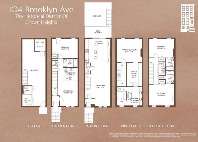 Property at 104 Brooklyn Ave, Brooklyn, NY 11216, 3 beds, 2.5 baths