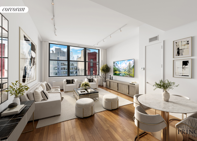 Property at 421 W 54th St Unit 4B, New York City, NY 10019, 1 bed, 2 baths
