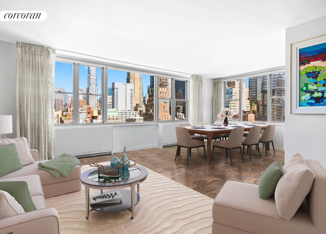 Property at 137 E 36th St Unit 21G, New York City, NY 10016, 1 bed, 1.5 baths